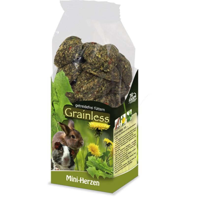 JR Farm Grainless Mini-Herzen | 8 x 150 g