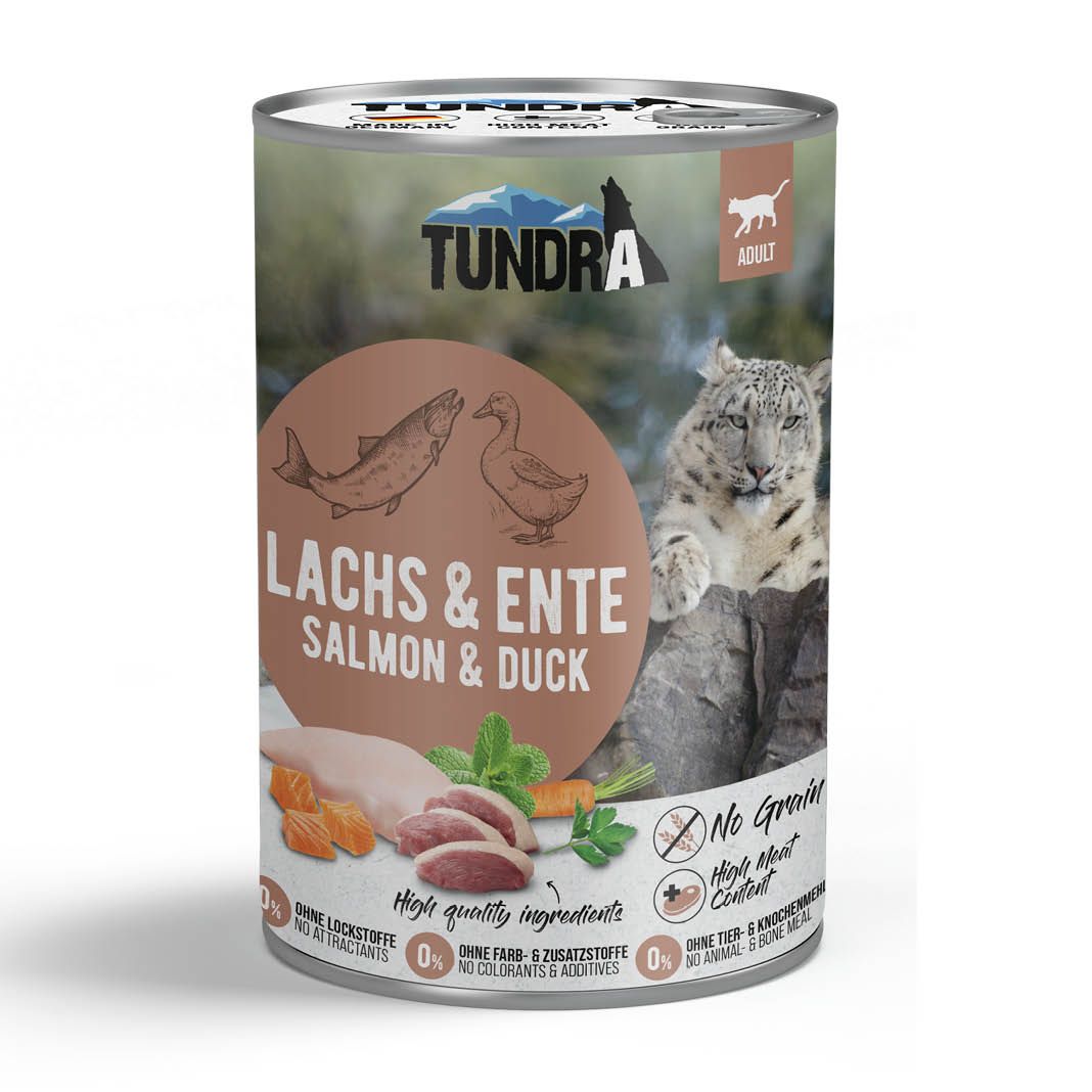 Tundra Cat Lachs & Ente | 6 x 400 g