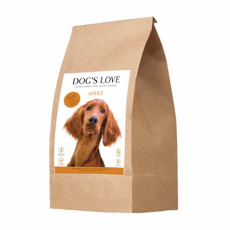 DOG'S LOVE TROCKEN Pute | 2 x 12 kg