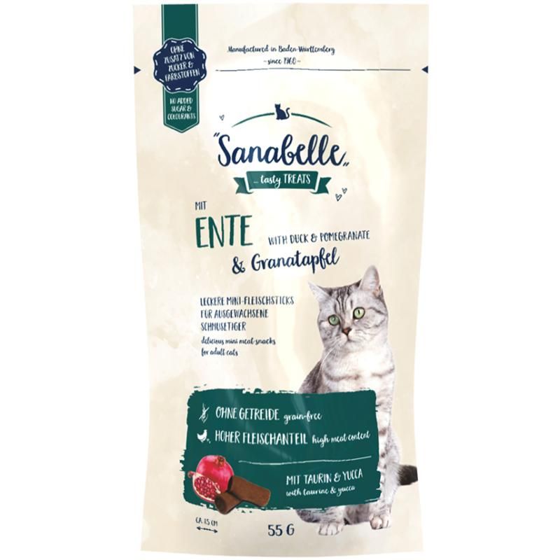 Sanabelle Cat Sticks Ente & Granatapfel | 55 g