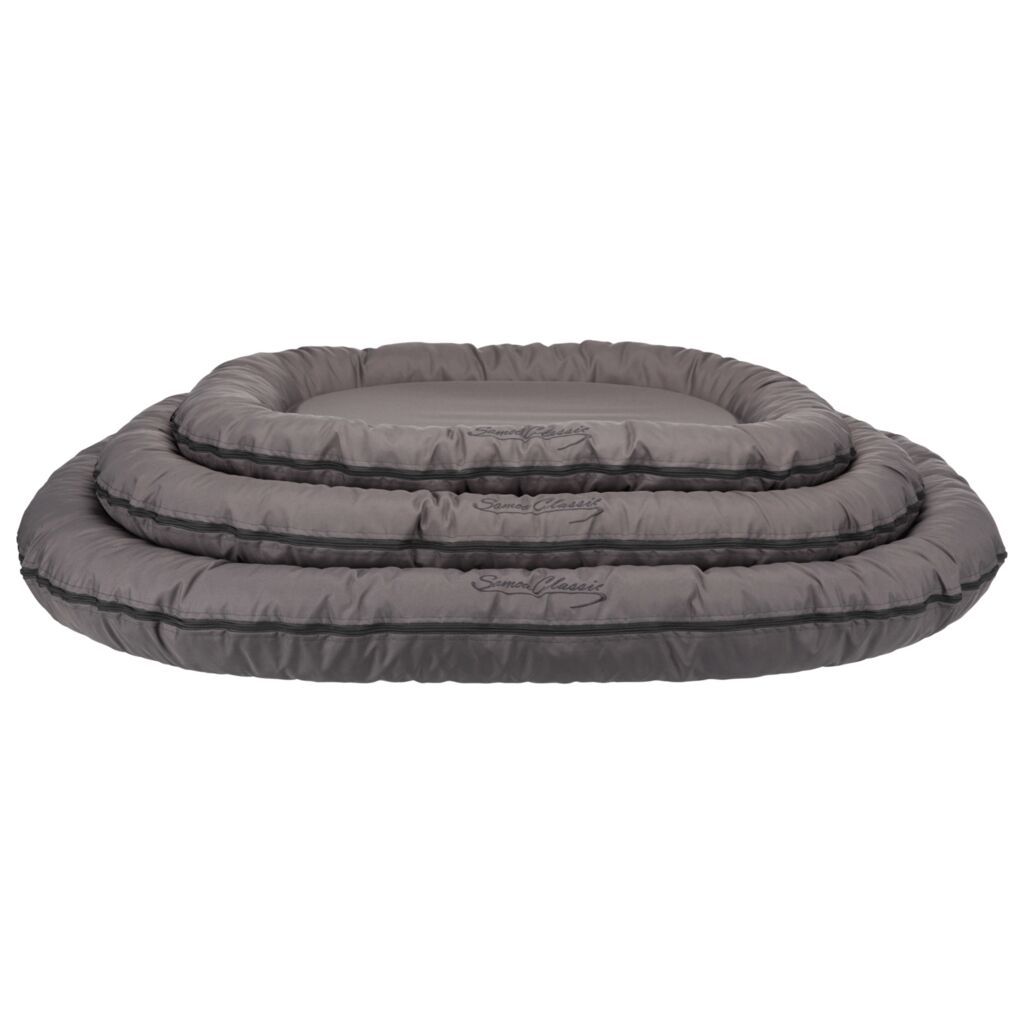 TRIXIE Kissen Samoa Classic, oval, grau | 80 x 60 cm | 80 x 60 cm | trix0429