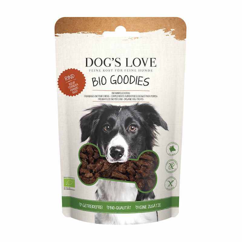 DOG'S LOVE GOODIES BIO Rind | 6 x 150 g