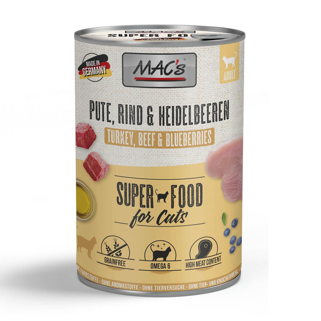 MAC's - Cat - Pute & Heidelbeeren | 12 x 400 g