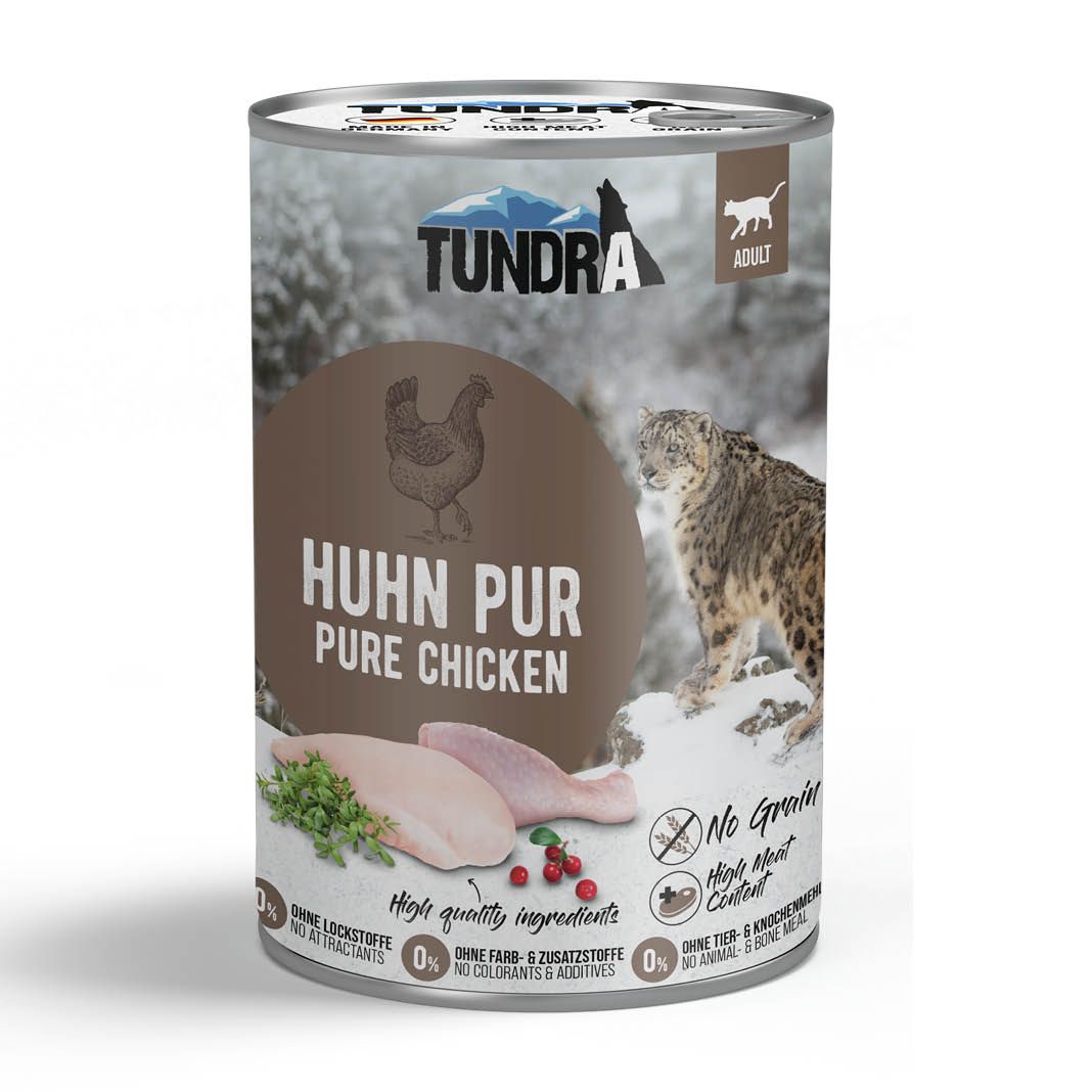 Tundra Cat Huhn Pur | 6 x 400 g