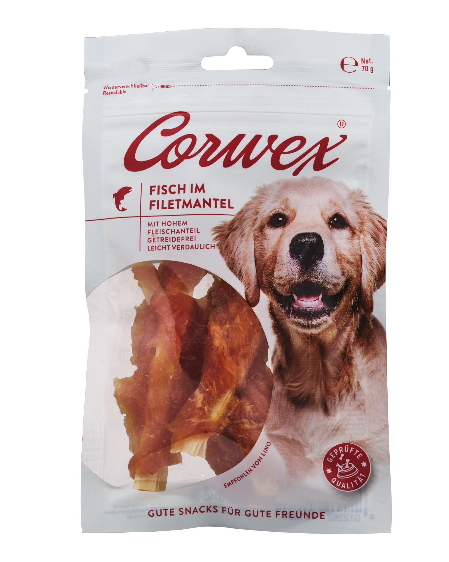 Corwex Fisch im Filetmantel | 12 x 70 g