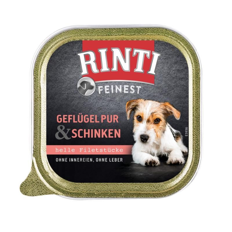 Rinti Feinest Geflügel Pur und Schinken | 11 x 150 g