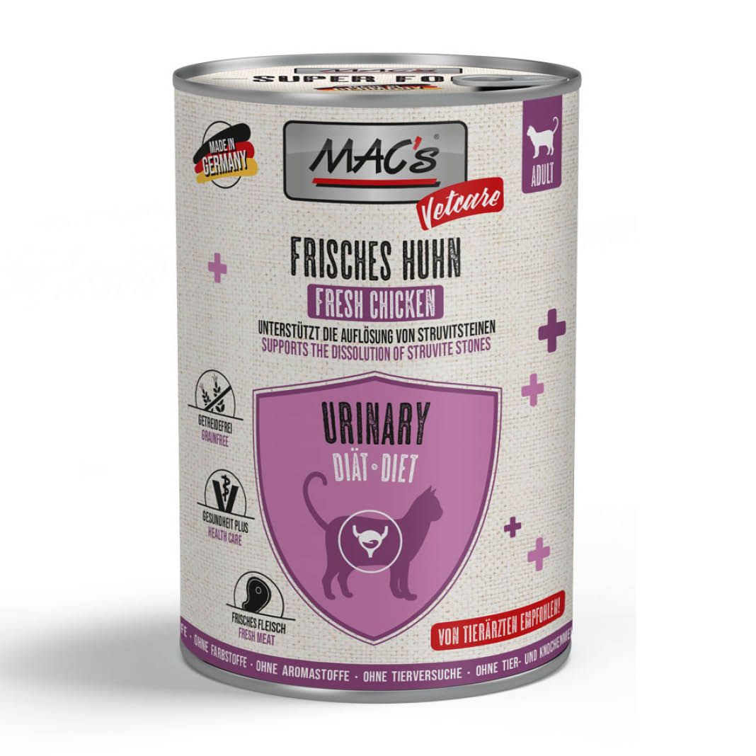 MAC's - Cat - Vetcare Urinary Huhn | 6 x 400 g