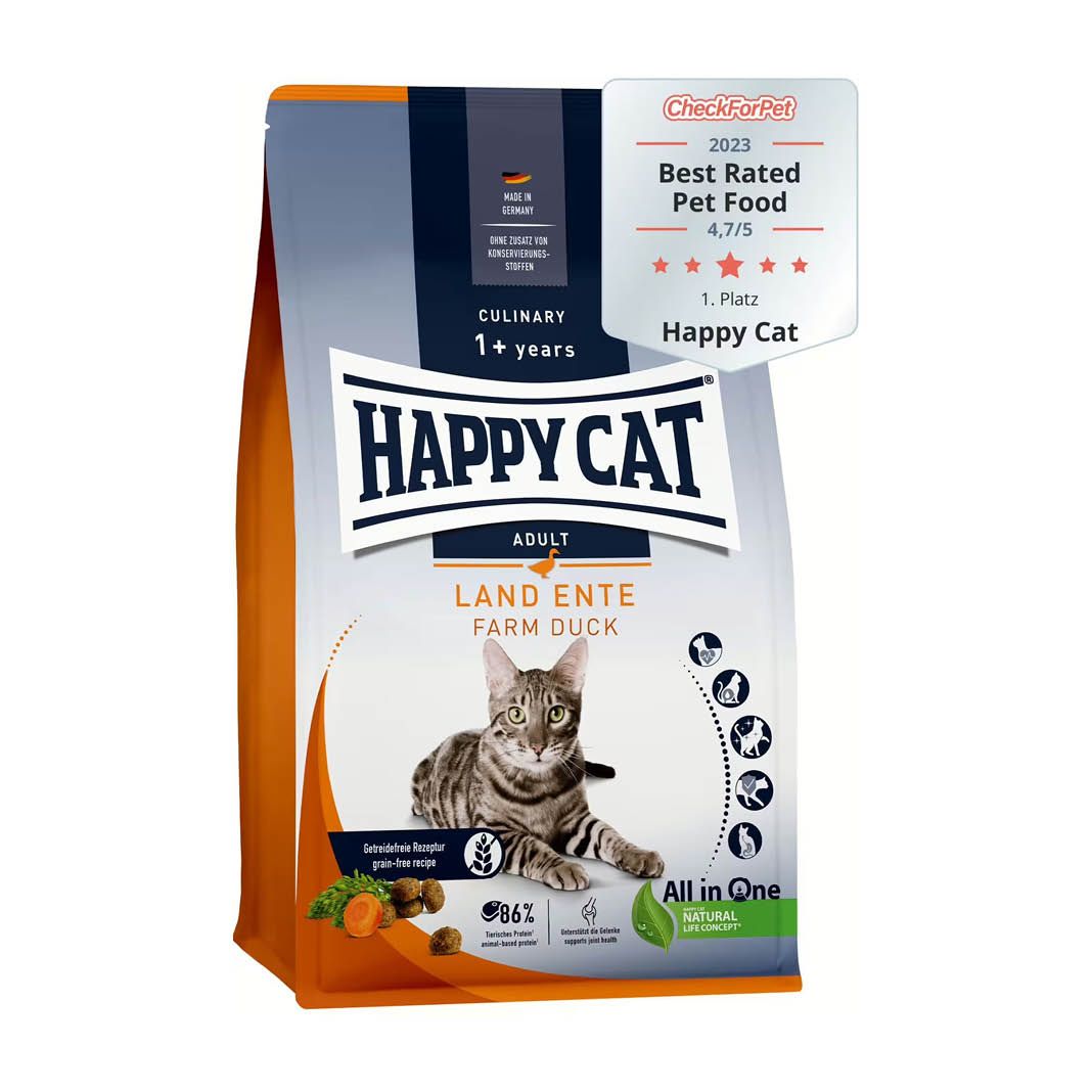 Happy Cat Culinary Adult Land Ente | 6 x 300 g
