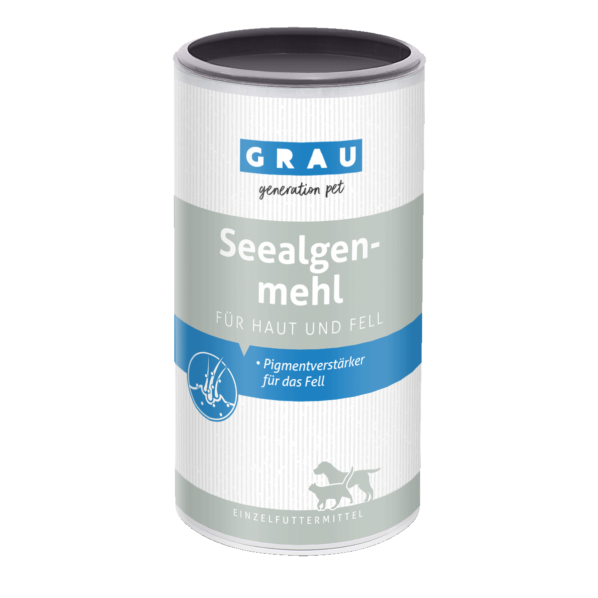 Grau Hund & Katze Seealgenmehl
