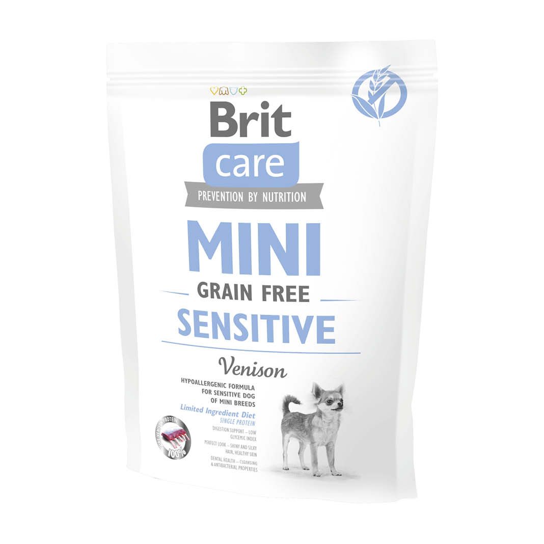 Brit Care Dog Mini - Getreidefrei Sensitiv - Hirsch | 400 g