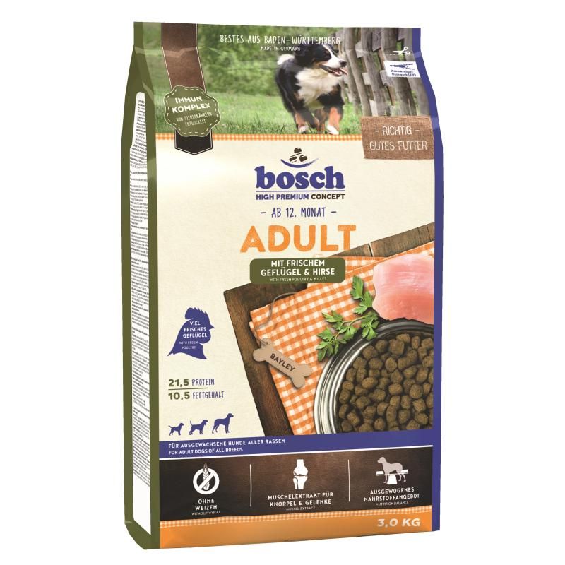 Bosch HPC Adult mit Geflügel & Hirse | 3 kg