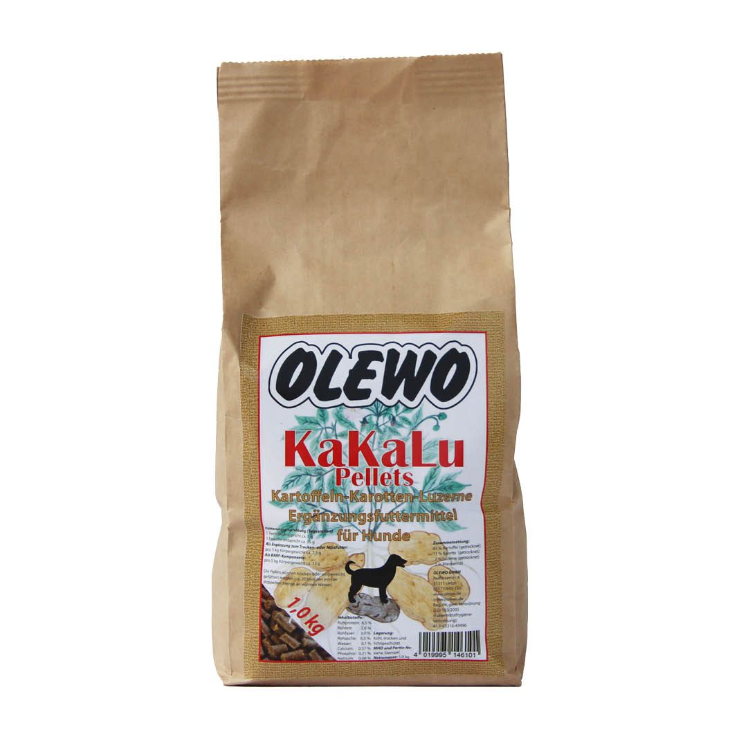 OLEWO KaKaLu-Pellets für Hunde | 1 kg