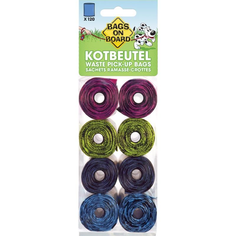 Bags on Board Kotbeutel bunt | 120 Beutel