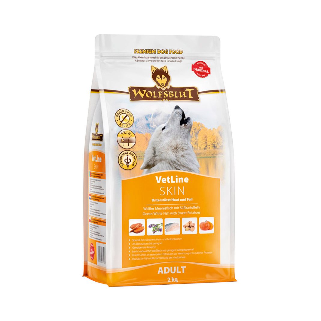 Wolfsblut VetLine Trockenfutter Skin | 2 kg