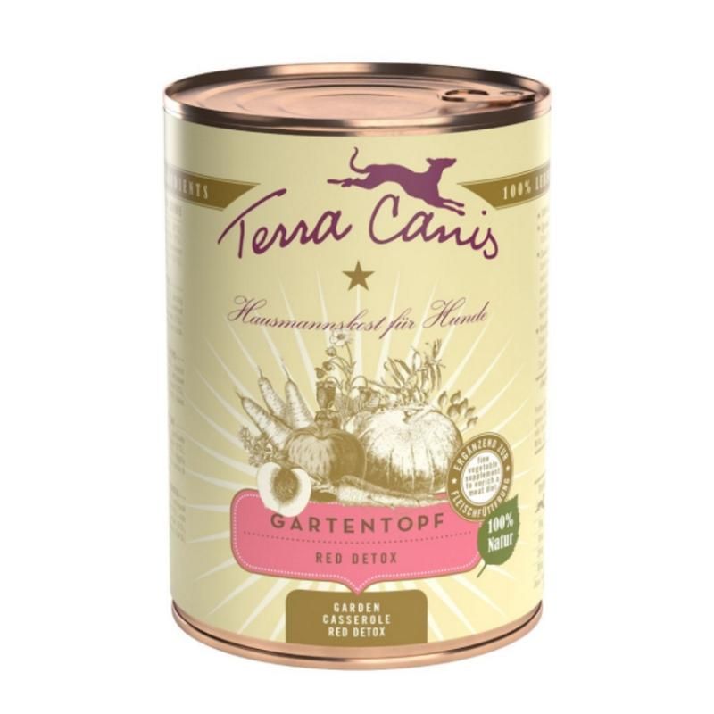 Terra Canis Gartentopf - Orange Detox | 6 x 400 g