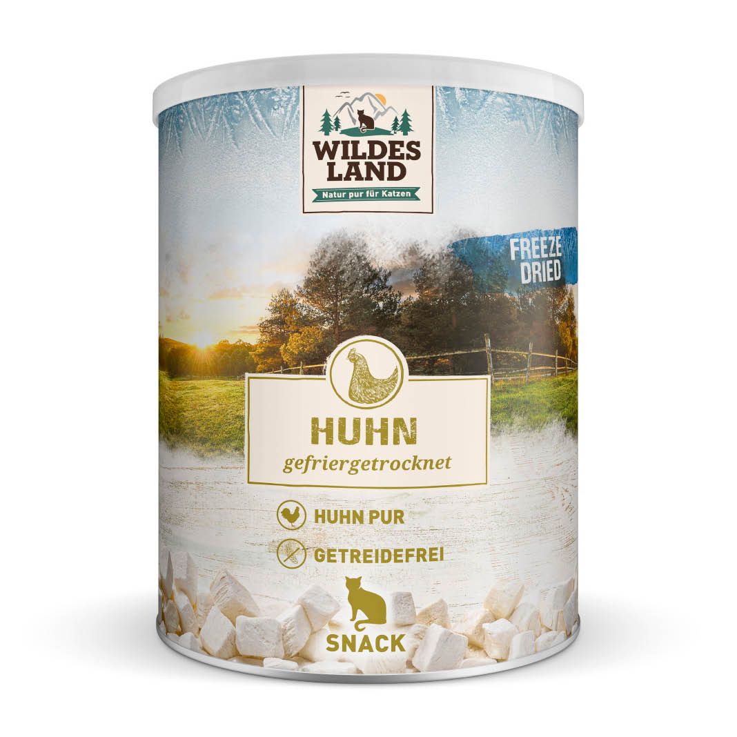 Wildes Land Cat - Freeze Dried - Huhn | 6 x 160 g