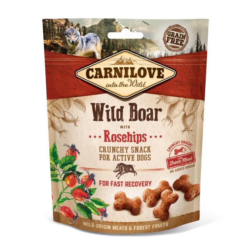 Carnilove Dog - Crunchy Snack - Wildschwein mit Hagebutten | 200 g