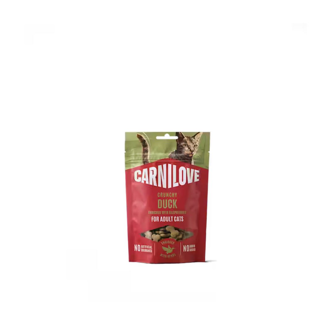 Carnilove Cat Crunchy Snack - Ente mit Himbeere