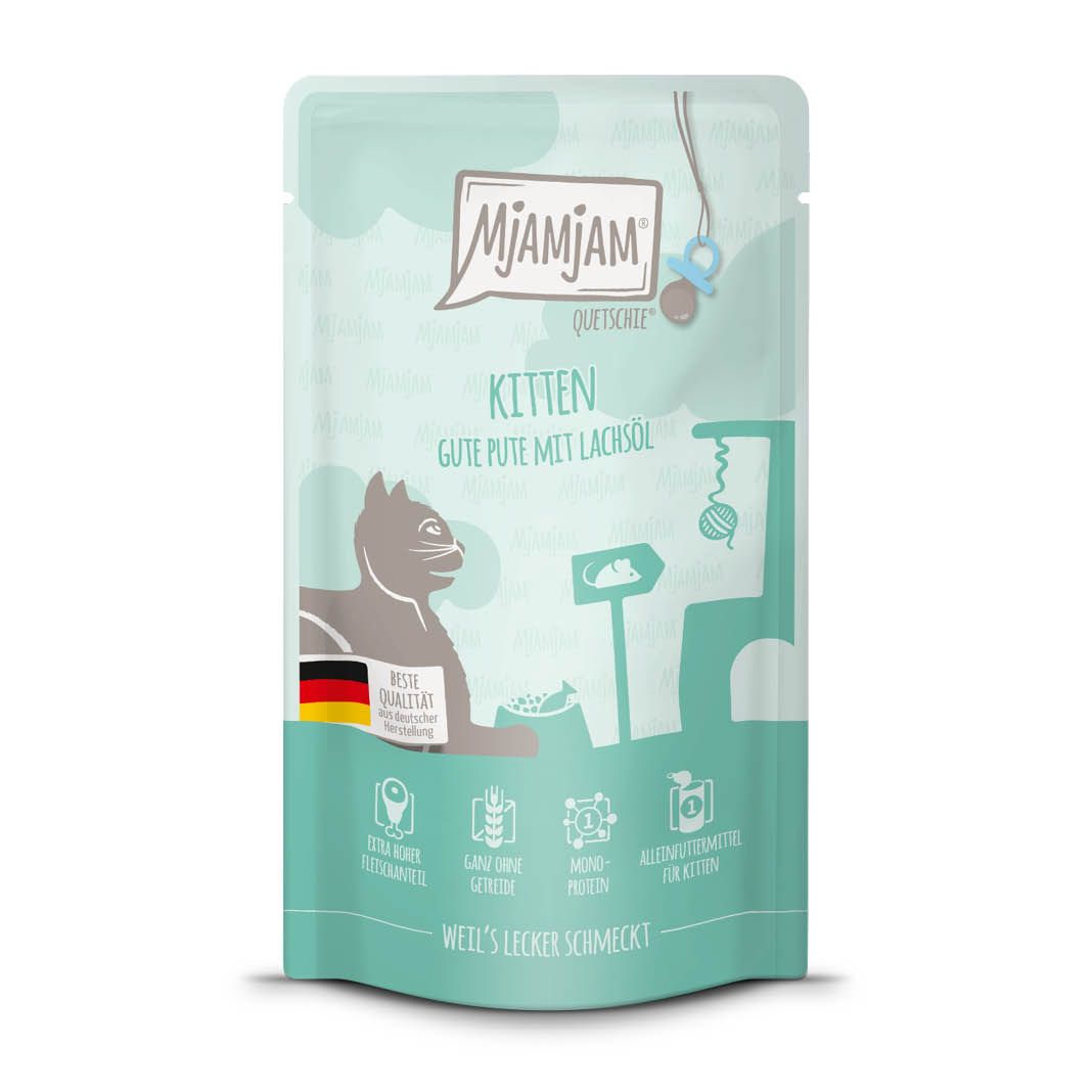MjAMjAM Cat - Leckere Mahlzeiten - Quetschies - Kitten