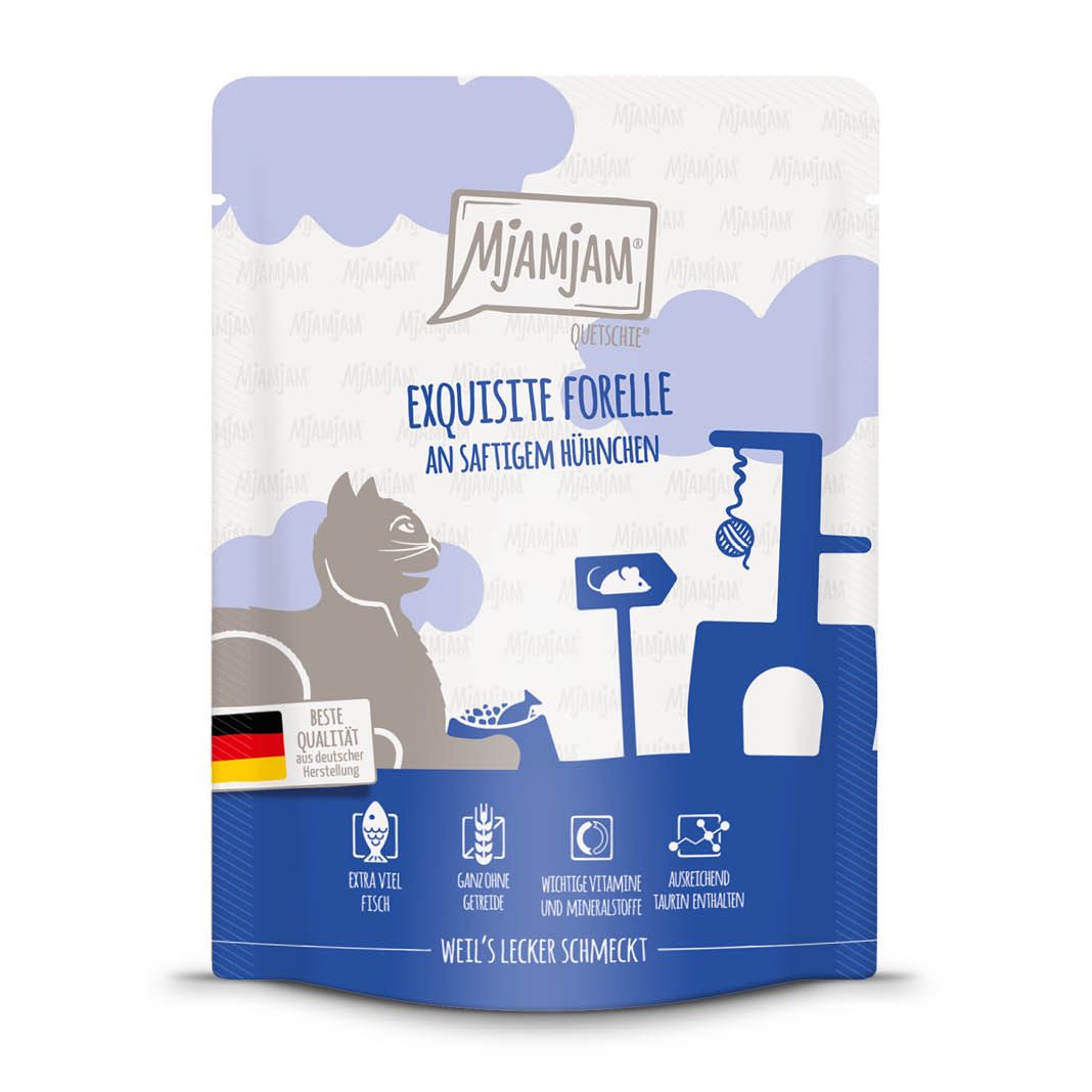 MjAMjAM Cat - Leckere Mahlzeiten - Quetschies