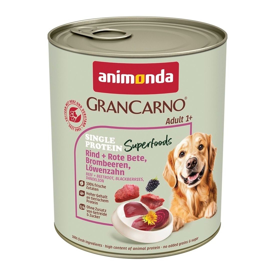 animonda GranCarno - Dose - Adult - Single Protein + Superfoods