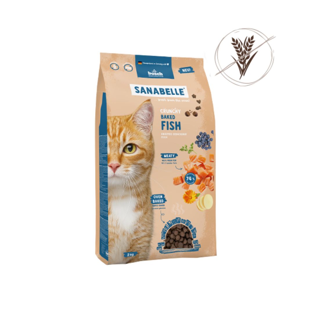Sanabelle Crunchy Baked Fish | 3 x 2 kg