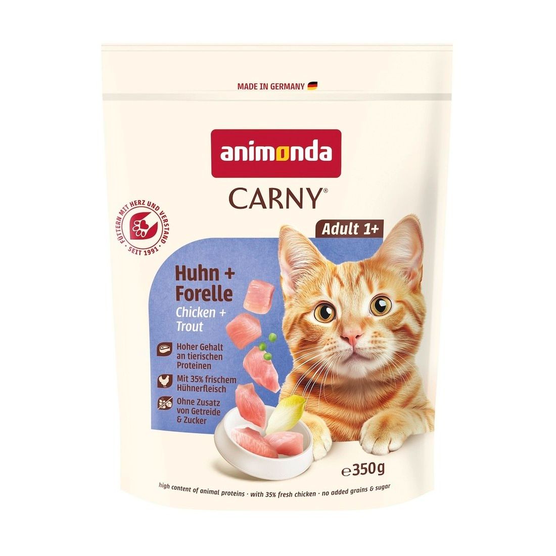 animonda Carny Adult Huhn + Forelle | 6 x 350 g