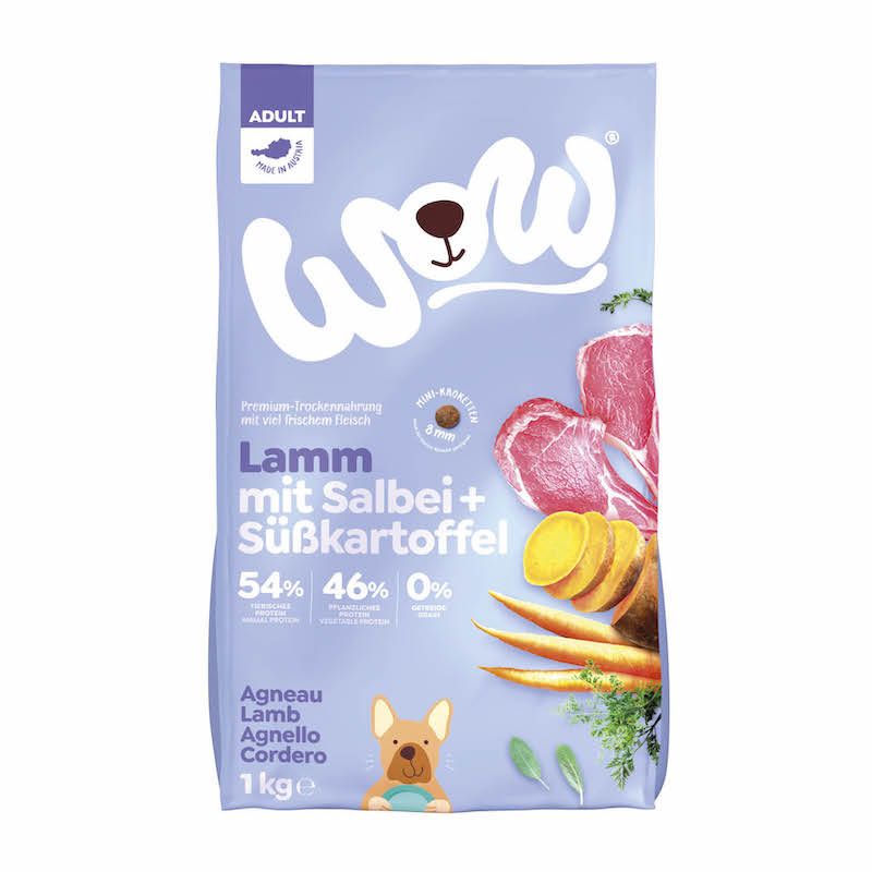WOW TROCKEN Minis ADULT Lamm | 6 x 1 kg