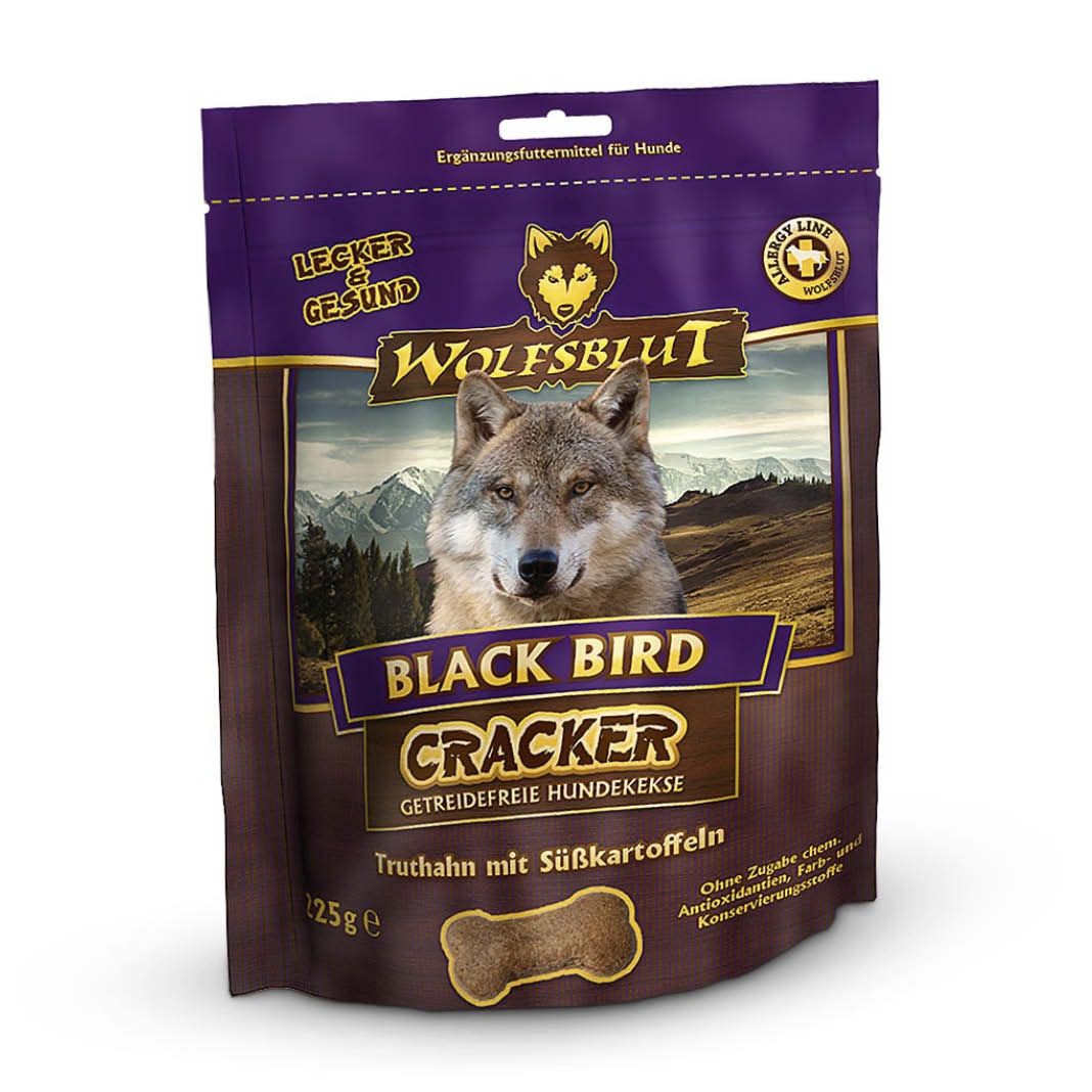 Wolfsblut Cracker Black Bird - Truthahn mit Süßkartoffel | 225 g