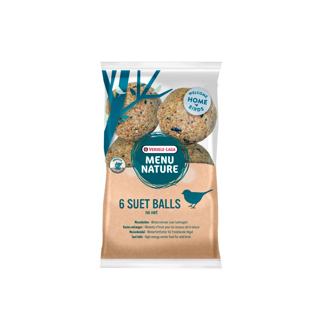 Versele Laga Menu Nature 6 Suet Balls - ohne Netz (Display 30) | 540 g