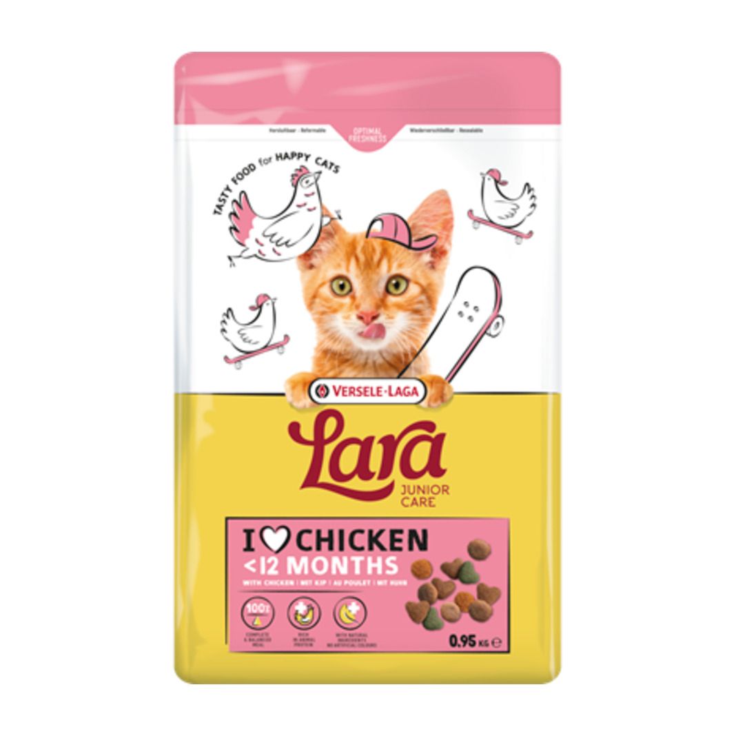 Versele Laga Cat Lara Junior Chicken | 4 x 950 g
