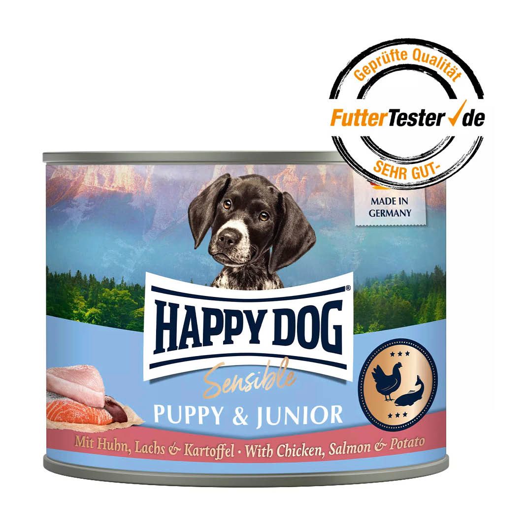 Happy Dog Sensible Puppy Lamm & Reis | 6 x 400 g