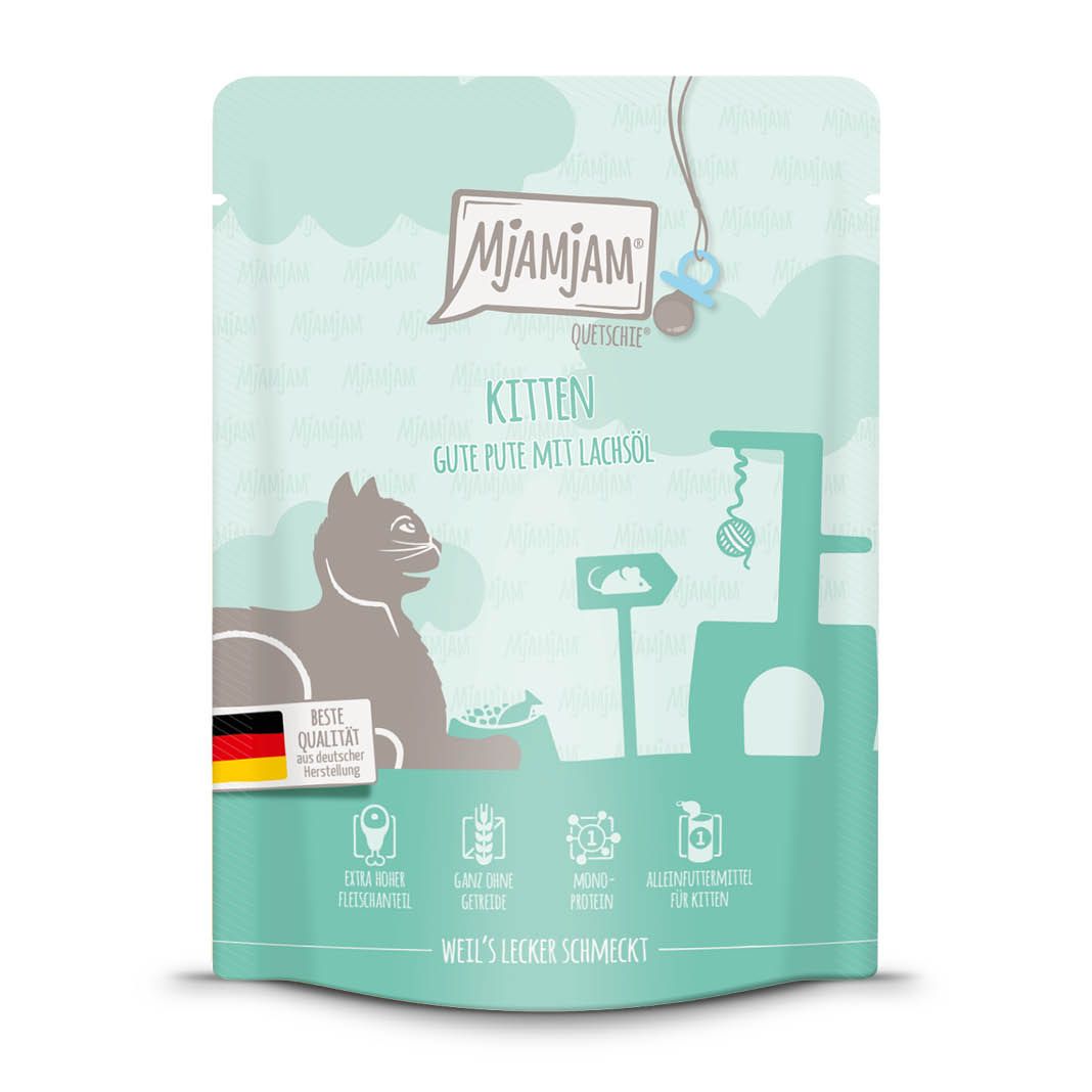 MjAMjAM Cat - Leckere Mahlzeiten - Quetschies - Kitten