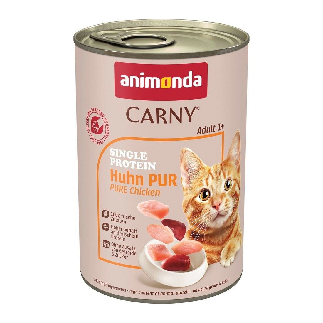 animonda Carny - Dose - Adult - Single Protein - Huhn pur | 6 x 400 g