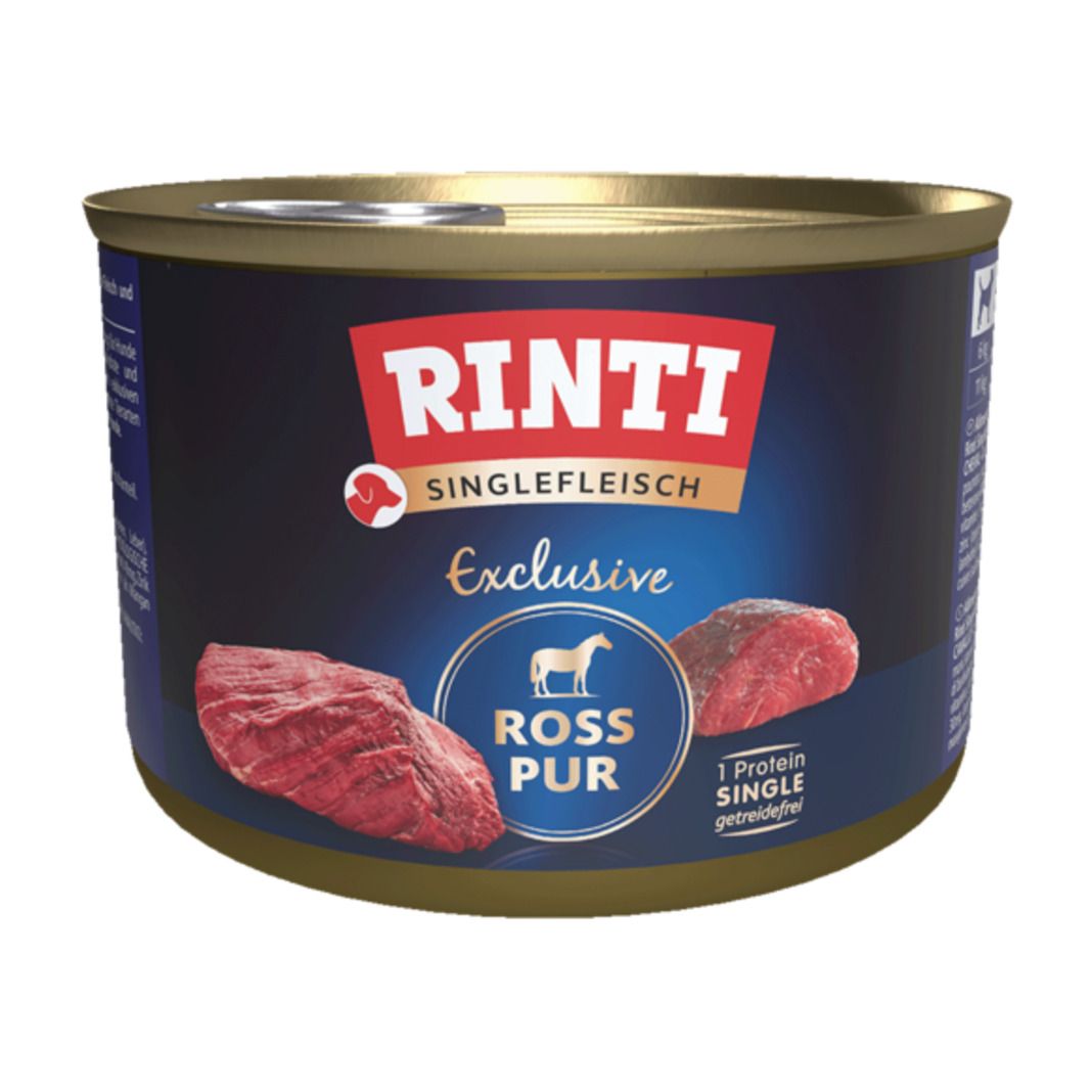 Rinti Singlefleisch Exclusive Pur Ross (Pferd) | 6 x 800 g