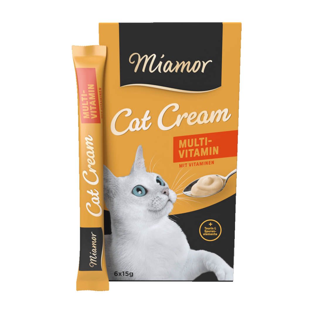Miamor Cat Snack Multi-Vitamin-Cream | 6 x 15 g