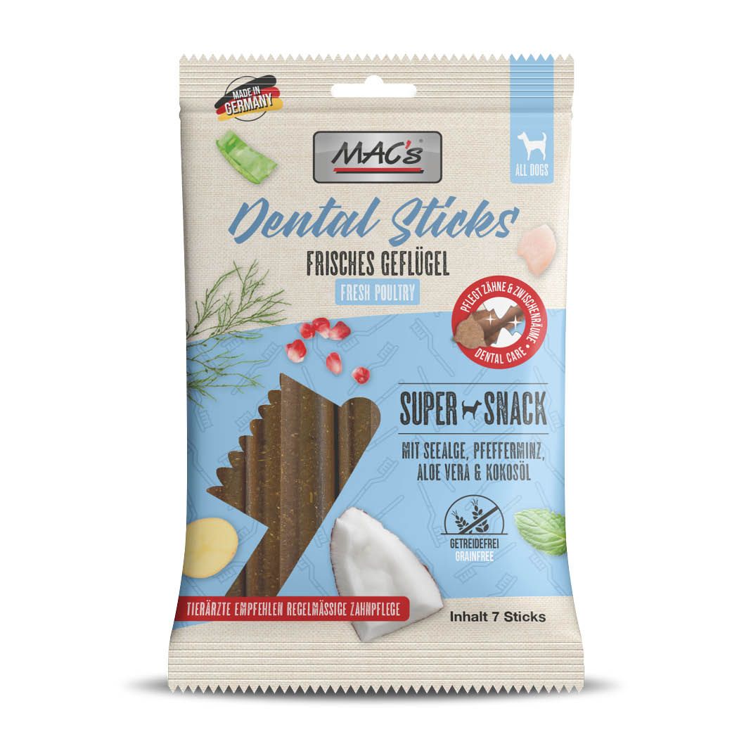 MAC's - Dog - Dental Stick - Frisches Geflügel | 180 g