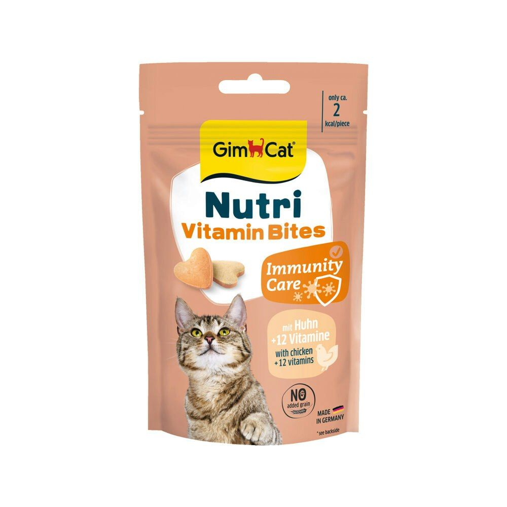 GimCat Nutri Vitamin Bites | 8 x 40 g