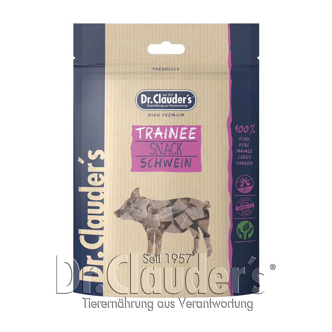 Dr. Clauder's Trainee Snack Schwein | 10 x 80 g