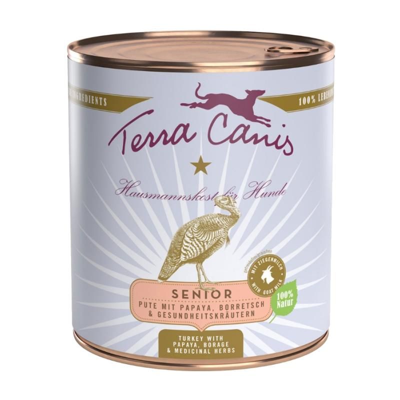 Terra Canis Senior - Rind mit Sellerie, Aprikose & Gesundheitskräutern | 6 x 400 g