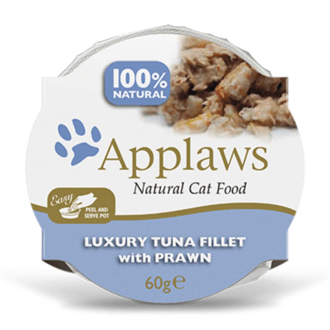 Applaws Schale Thunfischfilet mit Garnele | 10 x 60 g