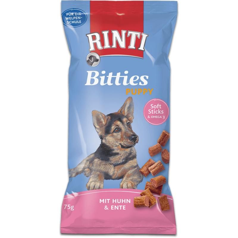Rinti Extra Bitties Puppy Soft Sticks Huhn & Ente | 75 g | 75 g | hfrbph