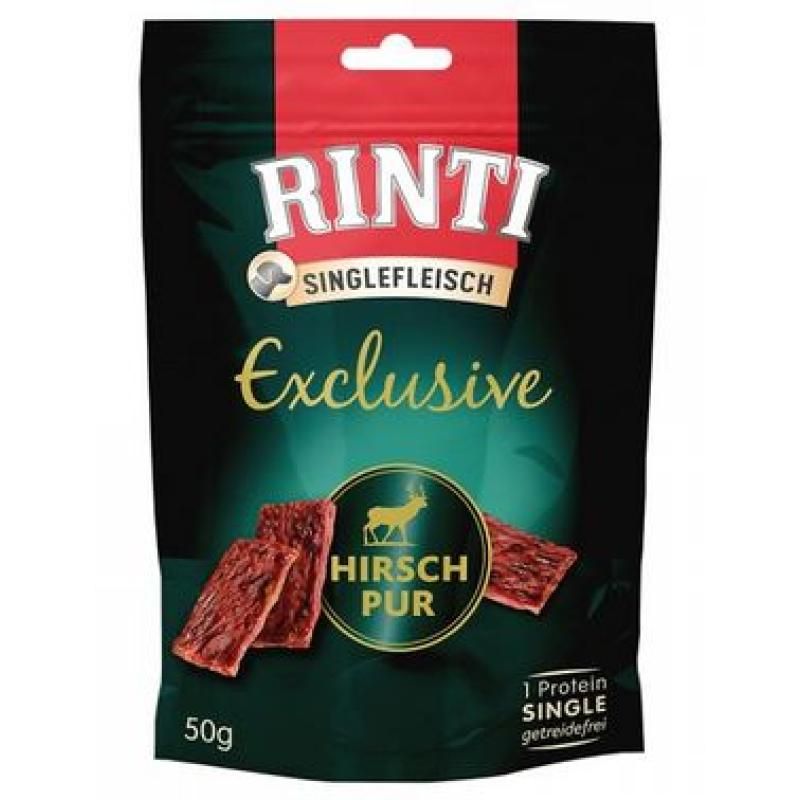 Rinti Exclusive Snack Hirsch | 12 x 50 g