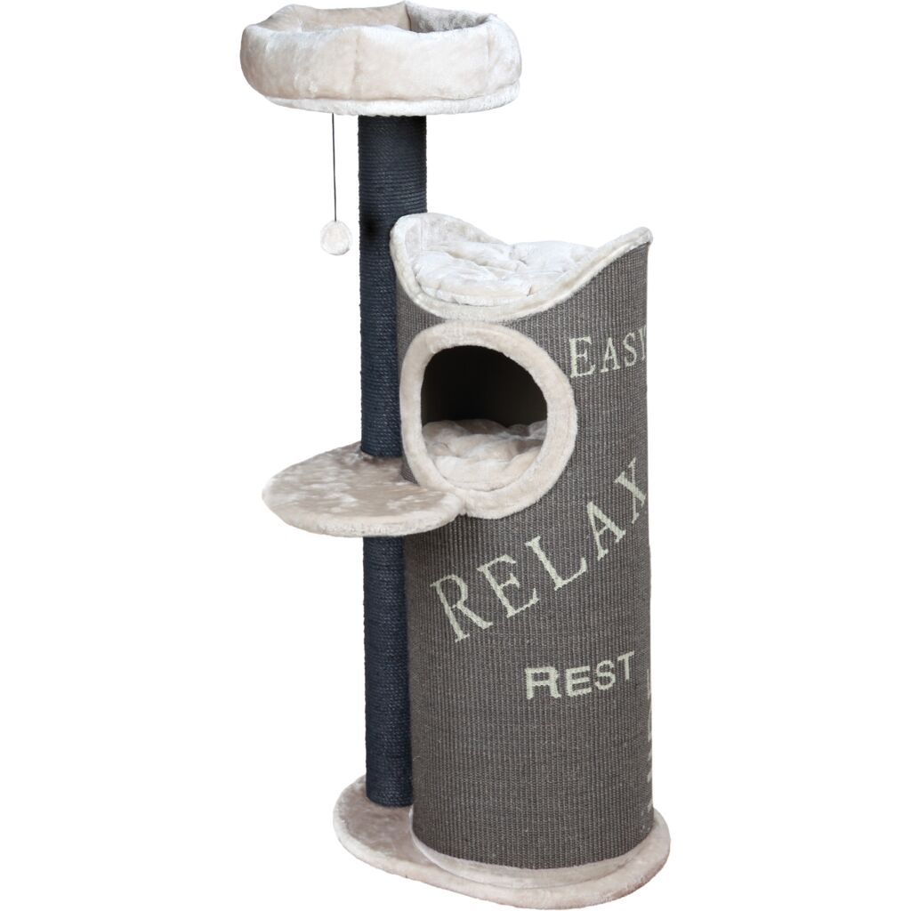 TRIXIE Kratzbaum Juana, grau/lichtgrau | 134 cm