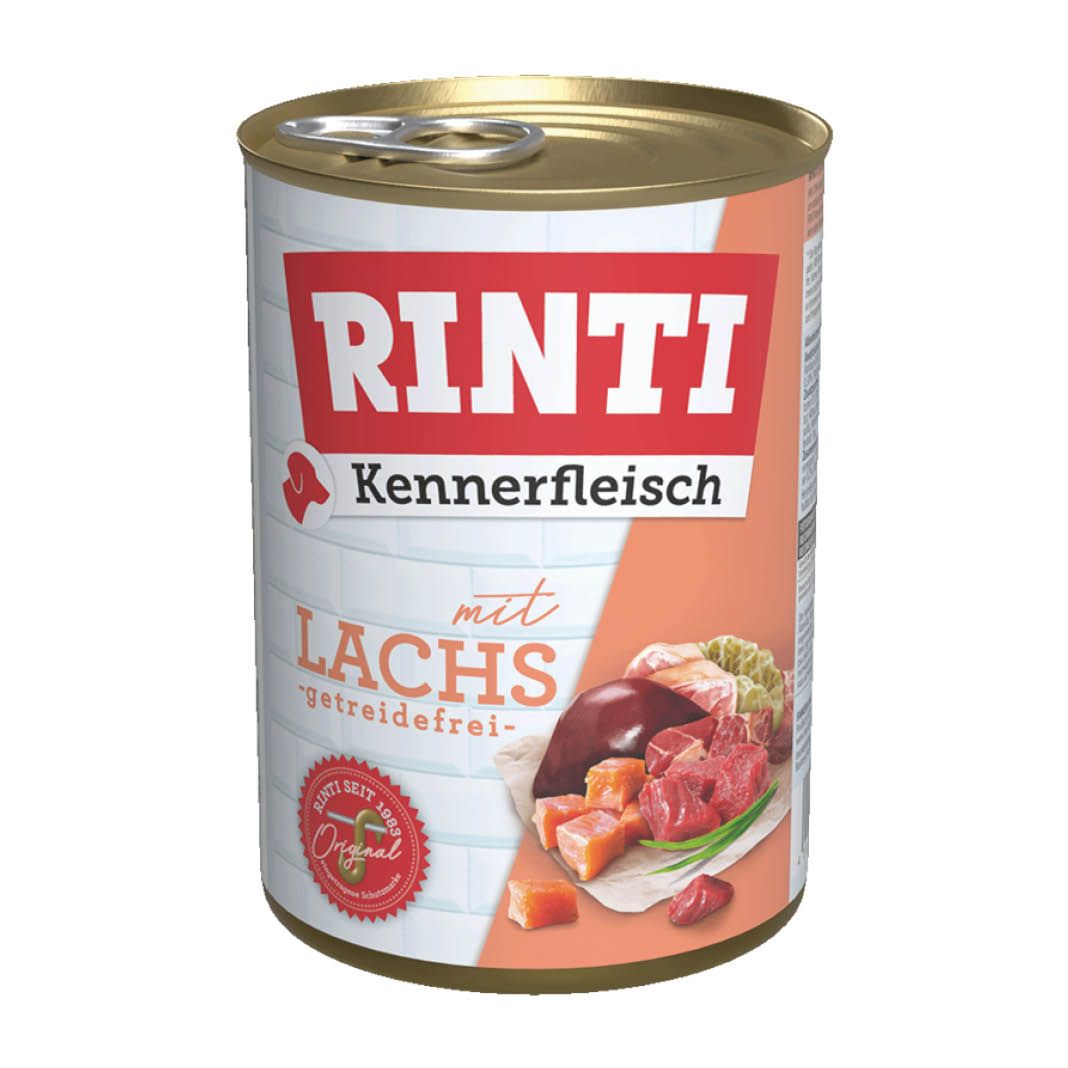 Rinti Kennerfleisch Lachs | 12 x 400 g