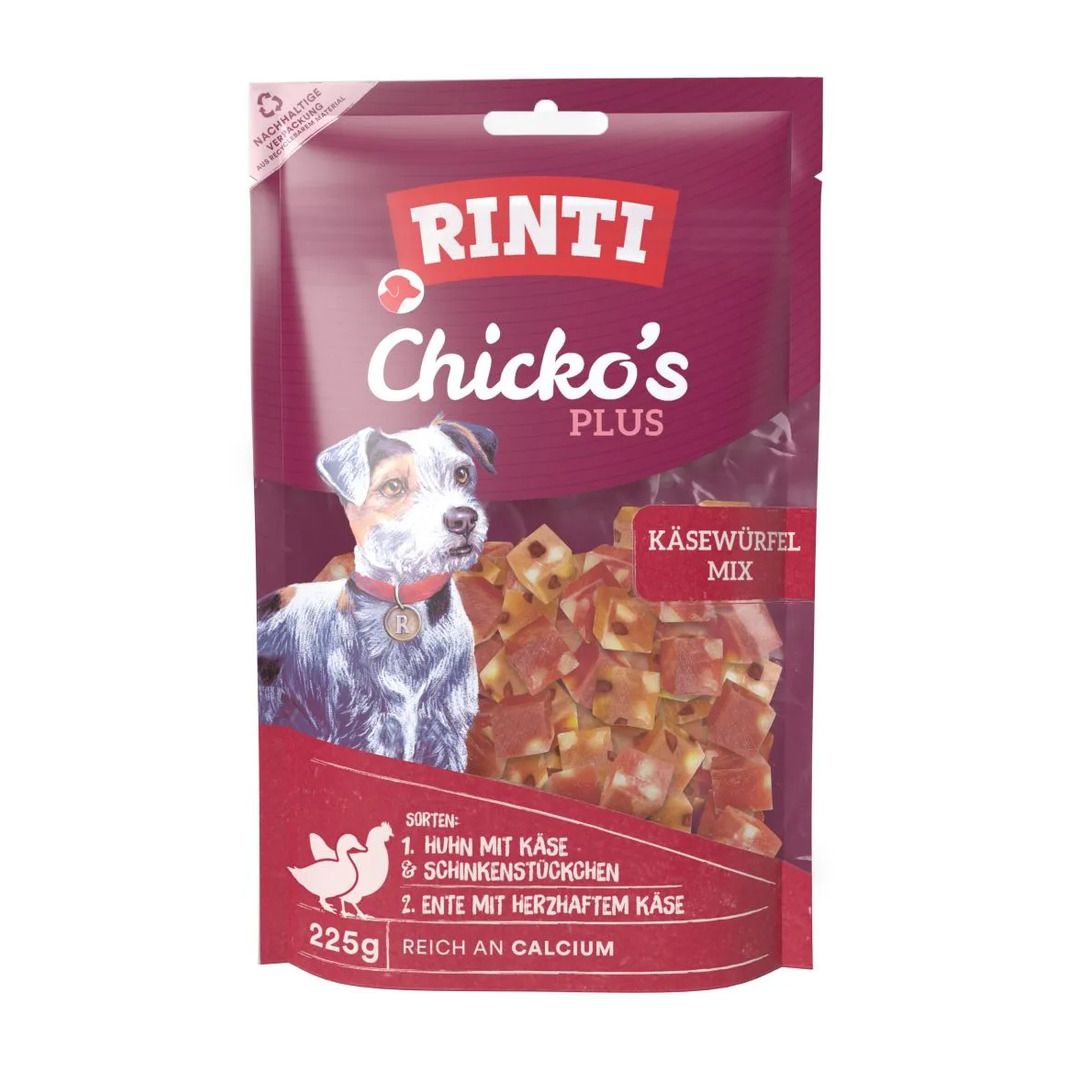 Rinti Chicko Plus Käsewürfelmix | 225 g