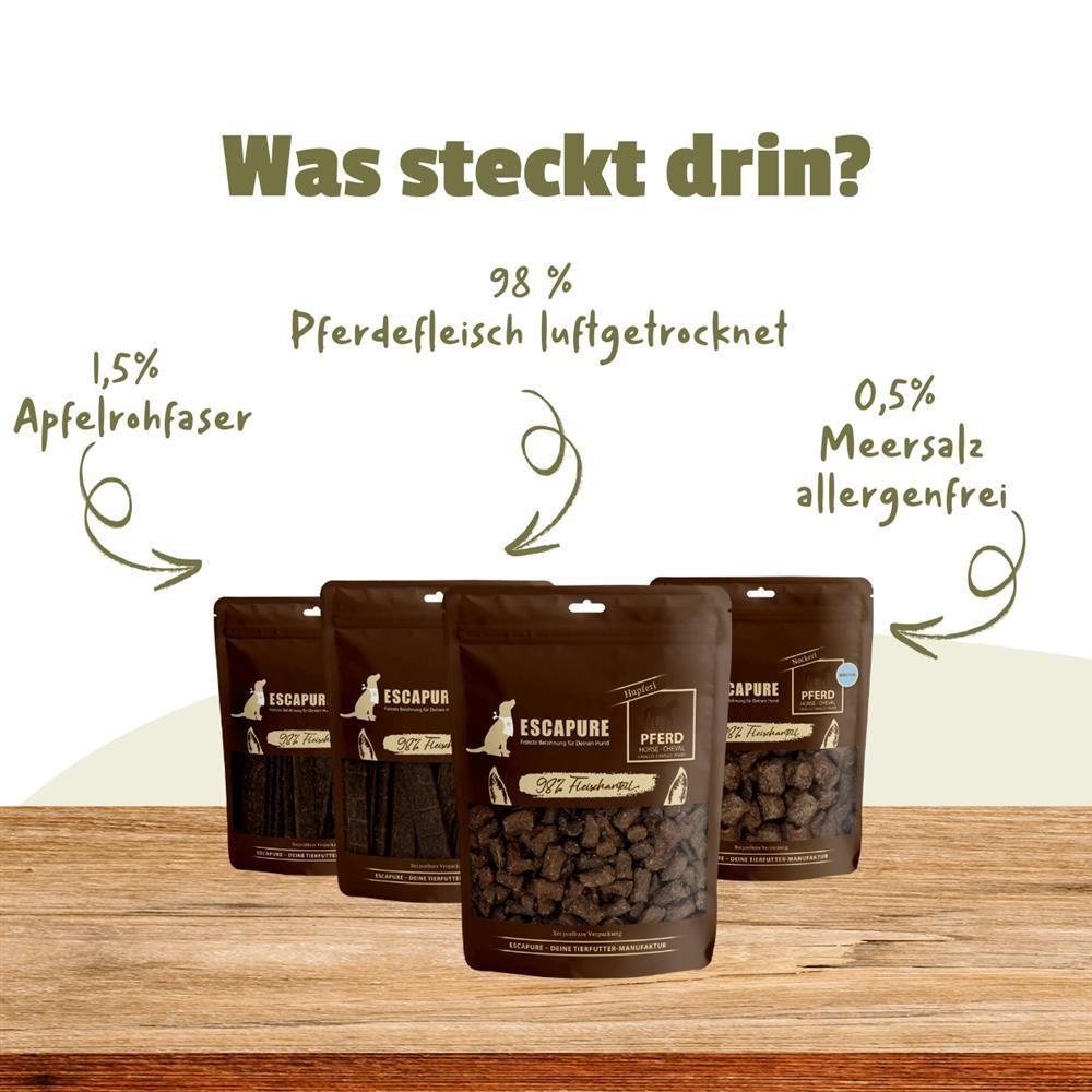 Escapure Hupferl Pferd | 150 g