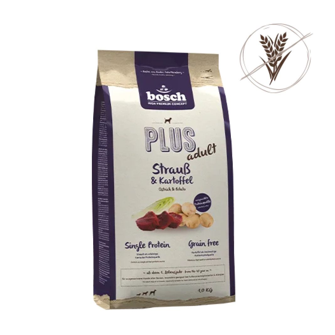 Bosch HPC Soft/Plus Adult Strauß & Kartoffel | 1 kg