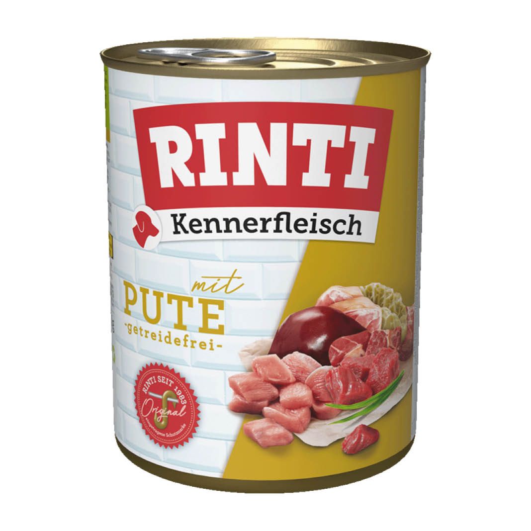 Rinti Kennerfleisch Pute | 12 x 800 g