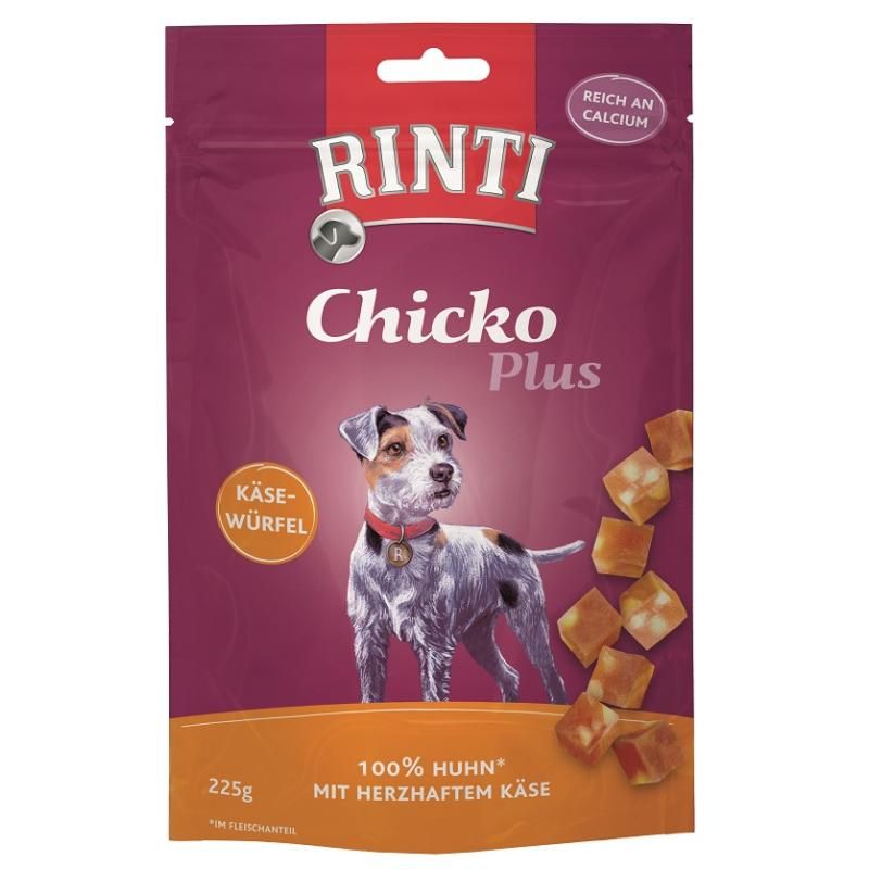 Rinti Chicko Plus Käsewürfel mit Huhn